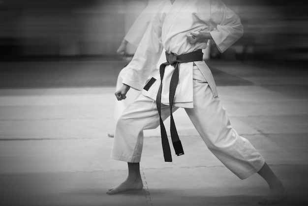 مبارزه سخت در کیوکوشین کاراته